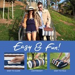 Topika Premium Waterproof Picnic Blanket for Families & Outdoor Adventures
