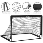 Topika Soccer Goal Set: Portable Fold-Up Training Goals (1.8 x 1.2 m)