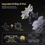 EasySMX Wireless Gaming Controller, Charging Dock for Windows Steam Mobile