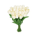 Topika Artificial Flowers 30pcs Real Touch Tulip Bouquet Home Decor