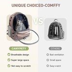 Topika Cat Backpack Carrier Bag, Foldable Dog Carrier Bag for Travel