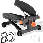 Topika - Stair Stepper with Bands, Mini Stepper for Exercise at Home 120kg
