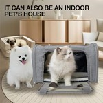 TopikaPet - Soft-Sided Pet Carrier Bag for Travel & Home Use, Cat Carrier