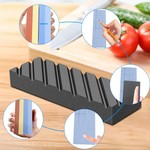 Topika - Knife Sharpening Stone Kit, Muti Side Grit Knife Sharpener Tool