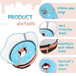 Topika Soft Dog Collar to Prevent Licking, Inflatable Recovery Donut