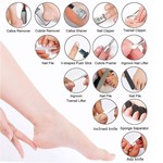 Topika - 26pcs Pedicure Kit, Professional Foot Care Tools for Home & Salon