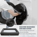 Topika Waterproof Orthopedic Pet Sofa Bed with Removable Cover for Big Dogs