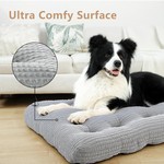 Topika Dog Bed with Anti-Slip Bottom, Foam Pet Pad for Home/Crate Use