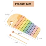 Topika Xylophone Toy Wooden Musical Instrument for Toddlers 42CM Big Toy