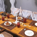 Topika Placemats 6Pack Faux Leather Table Mats 43x30cm Waterproof Oil-Proof