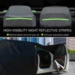 TopikaAuto 10-Layer Car Cover Waterproof All Weather SUV Hatchback Sedan