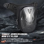 Motocentric Hard Shell Unisex Motorcycle Thign Bag Waist Bag Drop Leg Bag