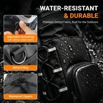 Topika Magnetic Gym Bag Water Bottle Carrier, 3 Magnets, Waterproof, Large
