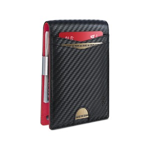 Topika RFID Blocking Money Clip and Card Holder Wallet for Men