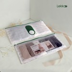 Lekkon Women High-Leg Panties Classic Microfiber, Silky Underwear, 3/6 Pack