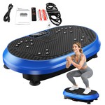 Topika Vibration Plate Vibrating Gym Machine With Bluetooth Speaker&2 Bands