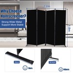 Topika - Partition Room Dividers,Folding Privacy Screens & Panel for Home