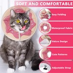 TopikaPet Soft Cat Cone Collar Alternative for Small Pets Recovery