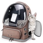 Topika Cat Backpack Carrier Bag, Foldable Dog Carrier Bag for Travel