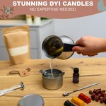 TopikaHome-DIY Candle Making Kit for Adults, Soy Wax 7 Scents, Jars & Tools