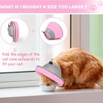 TopikaPet - Blue/Pink Soft Cat Cone Collar Adjustable, Lightweight