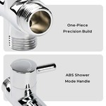 Topika Shower Diverter Valve G1/2" 3-Way Adaptor For Shower Head And Hose