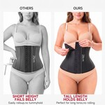 Topika 25 Steel Boned Latex Waist Trainer Corset for a Sleeker Look