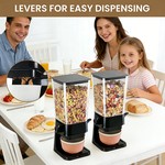 Topika Grain Dispenser Countertop 2 Pcs 5.5L Multifunction Dry food Storage