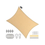 Topika-Umbrellas Shade Sail, Sun Shade Sail & Block Canopy for Outdoor Use