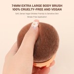 Topika - Extra Large Body Makeup Brush for Self Tanner, Powder & Leg Makeup