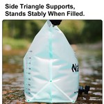 Naturehike Collapsible Water Storage Bag 10L Portable Water Jug with Faucet