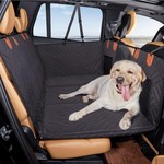 Topika Hard Bottom Dog Car Seat Cover Waterproof Hammock