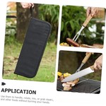 Topika - 35PCS Grill Tool Set with Wooden Handles & Storage Bag