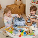 Topika Seal Plush Cute Plushies 5pcs Tummy Time Pillow Toy