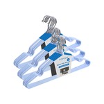 TopikaHome - 30 Pack Non-Slip Groove Clothes Hangers, Adult Hanger, Metal Hook
