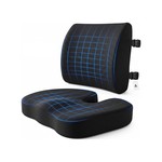 Topika - Ergonomic Back Support And Back Lumbar Support Pillow Setwgg