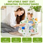 Topika Dino Adventure Baby Seat with Tray for Tiny Explorer, 3+ Months