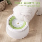Topika Pet Floating Water Bowl Anti Spill, Pet Slow Water Bowl