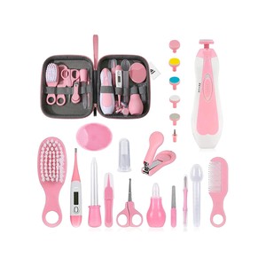 Topika 20 in 1 Baby Care Nursery Kit Infant Grooming Kit,Pink And Blue