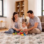Topika Baby Play Mats, 3cm Padded Foam Floor Mat for Baby