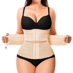 Topika Womens Slimming Shapewear Waist Trainer Steel Boned, Waist Shaping