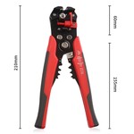 Topika 3-in-1 Self-Adjusting Wire Stripper, Cutter & Crimper Tool