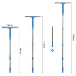 Topika-Window Squeegee Cleaner Kit with 146cm Extendable Handle