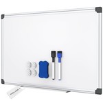 Topika- Double Side Dry Ease Magnetic Whiteboard with Pen, Eraser & Magnets