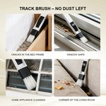 Topika Crevice Cleaning Brush Set For window, stove, Grout & Gaps, 17Pcs