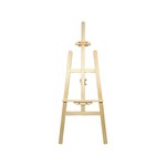VSelect - Pine Wood Easel Stand, Adjustable Angle, Flexible Slider,175cm