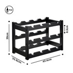 Topika - Wine Holders & Racks, Wine Rack Wall Mounted & Free Standing Shelf