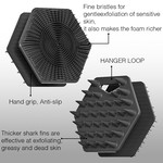 Topika Silicone Body Scrubber for Shower,Exfoliating Sud Scrub&Shower Brush