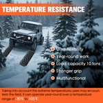 Topika 2 Piece Recovery Boards 10T Load, Off-Road Traction for Sand & Mud