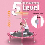 Topika - Foldable 48" Trampoline with High Impact Rebounder